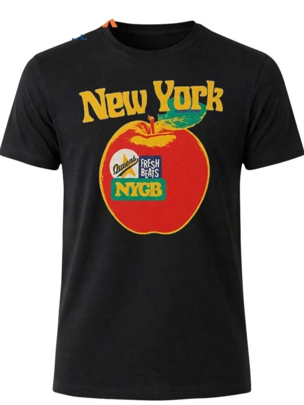 New York Fresh Beats Apple Graphic Shirt